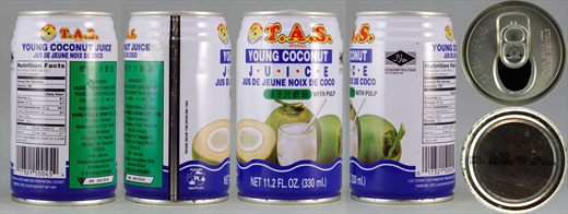 T.A.S. Young Coconut 330ml 2001-06-28