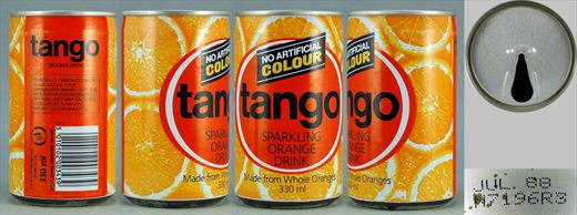 Tango Orange 330ml 1988