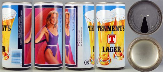 Tennents Lager Janis 440ml 1988