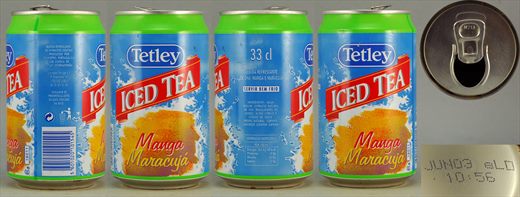 Tetley Iced Tea Manga Maracuja 33cl 2003