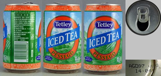 Tetley Iced Tea Pessego 33cl 1997