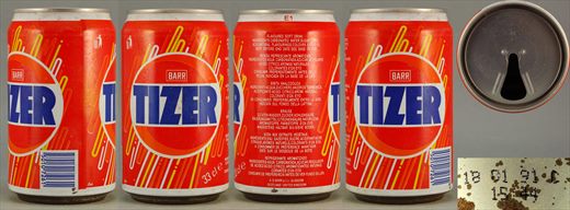 Tizer 33cl 1991-01-18