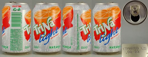 TriNa Light Naranja 33cl 2003
