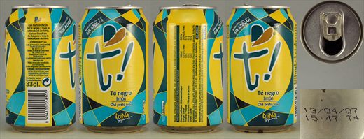 TriNa T Te Negro Limon 33cl 2007