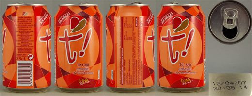 TriNa T Te Rojo Melocoton 33cl 2007