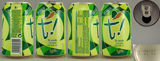 TriNa T Te Verde Manzana 33cl 2007