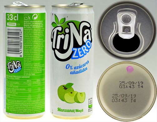 Trina Zero maca 33cl 2019-09-25