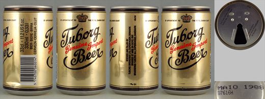 Tuborg Beer 33cl 1988
