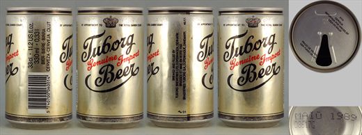 Tuborg Beer 33cl 1989