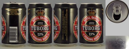 Tuborg Beer 33cl 1997