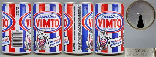 Vimto Sparkling 330ml 1987