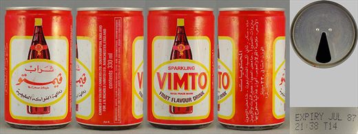 Vimto Sparkling 330ml 1987