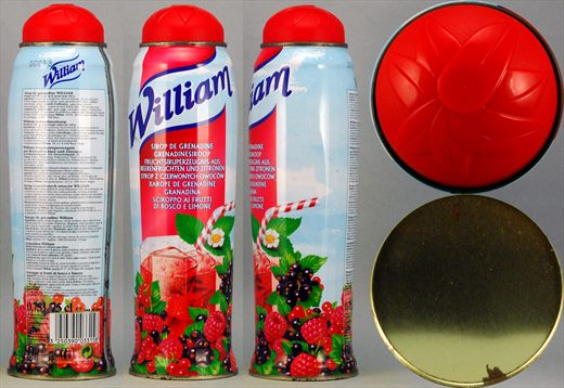William sirop de grenadine 75cl 2002-07-21