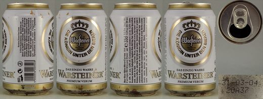 Warsteiner 330ml 2004