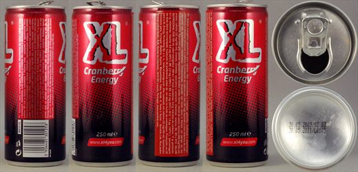XL cranberry 250ml 2009