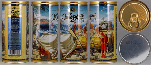 ZHIGULI Beer PIN-UP STYLE.VALERIY-Russian Federation 1000mL 2013-08-15