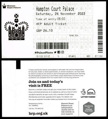 Historical Royal Places - Hampton Court Palace 1 2022
