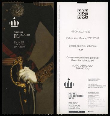 Museu do Tesouro Real - Palacio Nacional da Ajuda