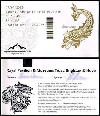 Royal Pavilion and Museums Trust 2022-04-17