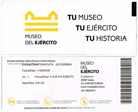 Espanha, Museo del Ejercito