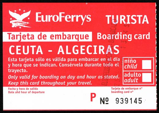 EuroFerrys - Ceuta-Algeciras