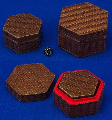 Caixa hexagonal (2 caixas)