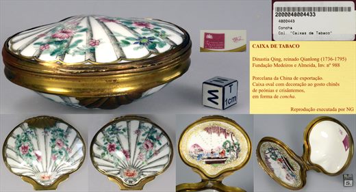 Caixas de Tabaco Fundacao Medeiros e Almeida No.988