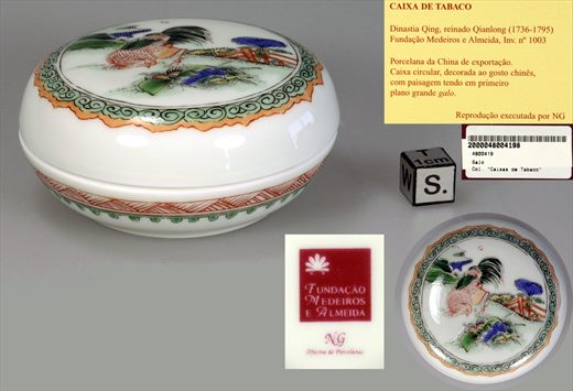Caixas de Tabaco Fundacao Medeiros e Almeida No.1003