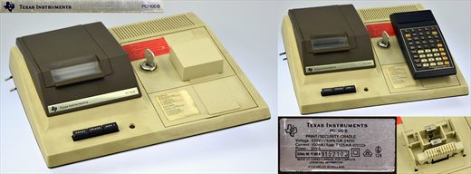 Texas Instruments PC-100B Print-Security Cradle