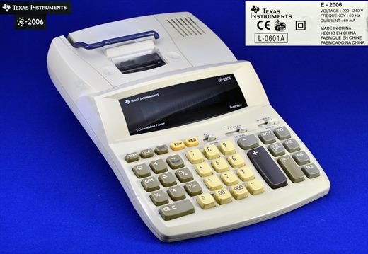 Texas Instruments E-2006 L-0601A