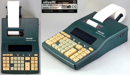 Olivetti Summa 32 Euro TL01