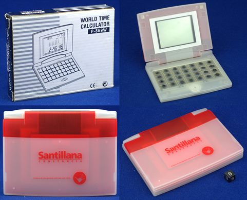 World Time Calculator P-869W (Santillana)