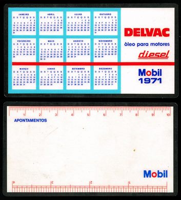 Delvac - Mobil 1971