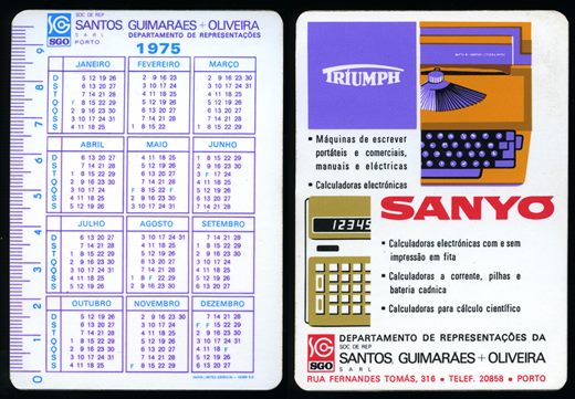 Santos, GuimaraesPlusOliveira - Triumph, Sanyo 1975