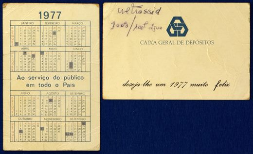 Caixa Geral de Depositos 1977