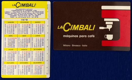 Camponovo e Camara - La Cimbali 1978