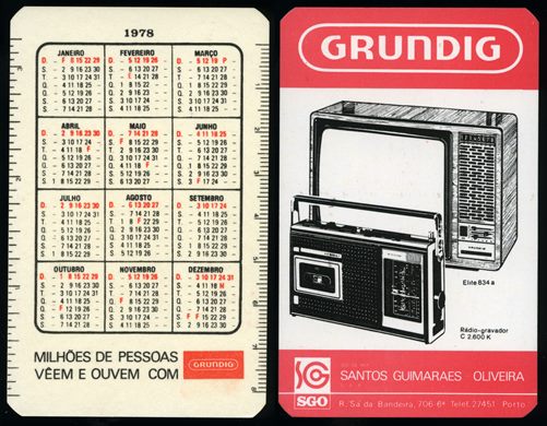 Santos, GuimaraesPlusOliveira - Grundig 1978