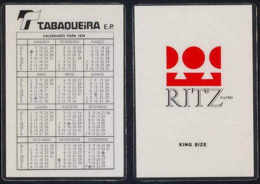 Tabaqueira E.P. - Ritz Filtro 1979