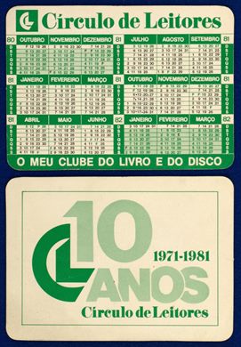 Circulo de Leitores 1980-1981-1982