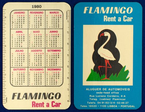 Flamingo Rent a Car 1980