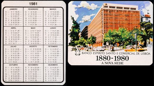 Banco Espiritu Santo e Comercial de Lisboa 1981