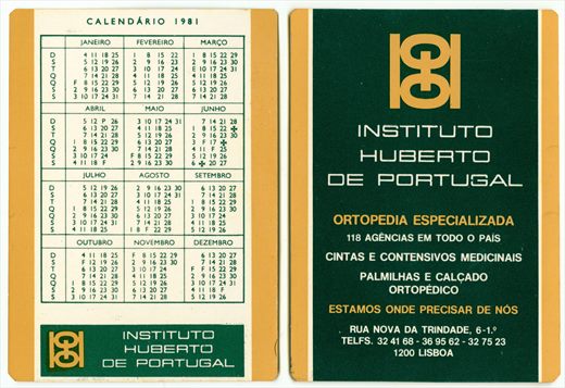 Instituto Huberto de Portugal 1981