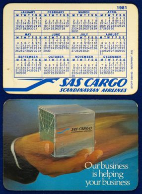 SAS Cargo 1981
