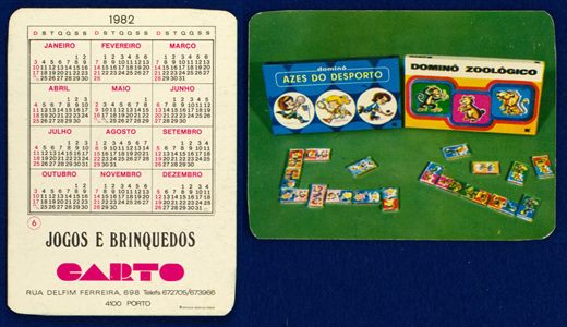 Carto Jogos e Brinquedos 6 1982