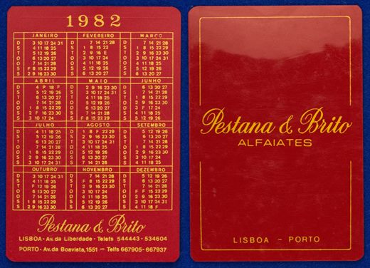 Pestana e Brito Alfaiates 1982
