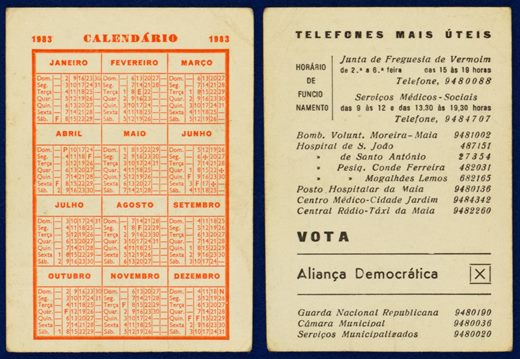 Alianca Democratica 1983
