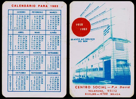 Centro Social P.e. David (vermelho) 1983