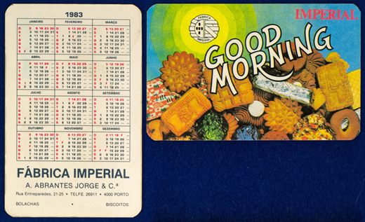 Fabrica Imperial A. Abrantes Jorge 1983
