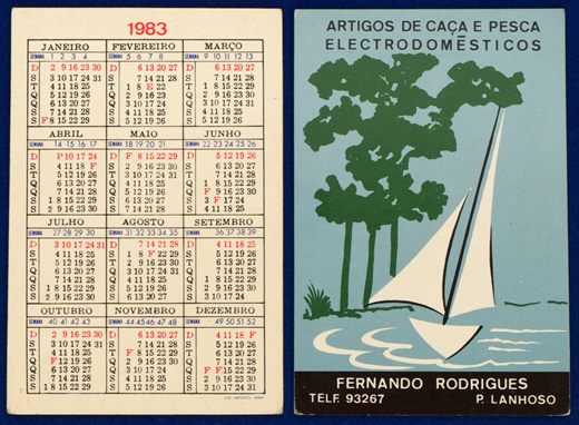 Fernanda Rodrigues Artigos de Caca e Pesca 1983