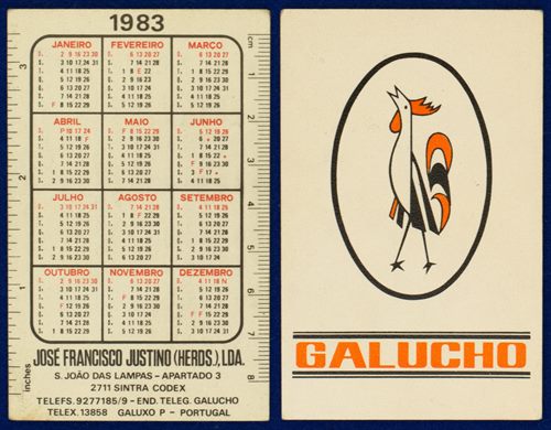 Galucho - Jose Francisco Justino 1983